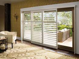 We've got some other window treatment options for sliding glass doors that will give you a more modern look. Window Coverings For Large Sliding Glass Doors Sliding Doors