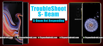 troubleshoot galaxy s beam not working