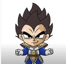 Download or print easily the design of your choice with a single click. How To Draw Chibi Vegeta From Dragon Ball Z