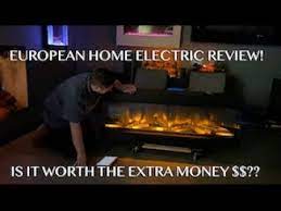 European Home Electric Fireplace