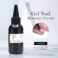 gel nail polish remover cream
