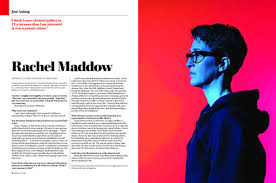Biography and booking information for rachel maddow, host of the rachel maddow show on msnbc. Rachel Maddow For The Washington Post Magazine Jabari Jacobs