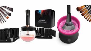 browfin automatic makeup brush cleaner