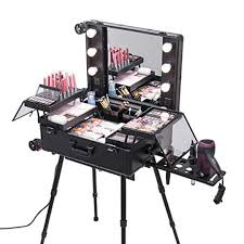 portable makeup vanity suitcase desk