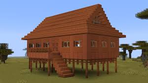 build a acacia wooden house