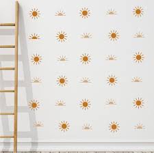 Wall Decal Boho Sun Sun Wall Sticker