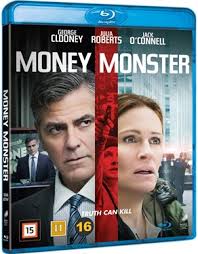 George clooney., julia roberts., jack o'connell. Money Monster Blu Ray Papercut