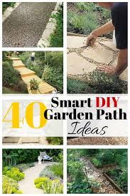 40 Smart Diy Garden Path Ideas The