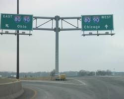 Image of Interstate 80 Indiana