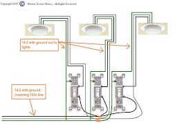 A electrical home run is a wiring run that is not branched from another circuit or wiring run, but that connects directly to the building's main electrical panel. Diagram Wiring Diagram 3 Switches 1 Box Full Version Hd Quality 1 Box Gwendiagram Premioraffaello It