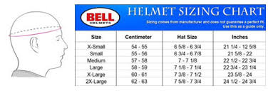 Bell Motocross Helmet Sizing