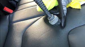 steam clean perforated leather seats