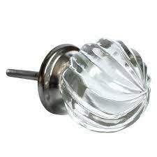 Glass Swirl Door Drawer Knob