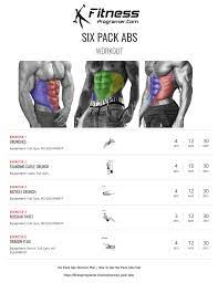 six pack abs workout plan how to get