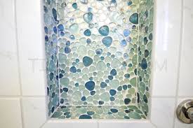 Iridescent Pebble Glass Mosaic