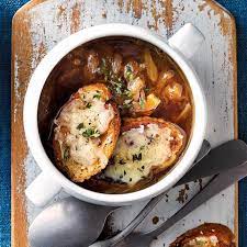 slow cooker french onion soup with