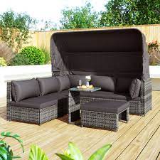 Garden Lounge 5 Piece Garden Sofa Set