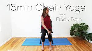 15 minute yoga chair yoga for low