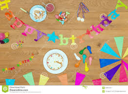 Happy Birthday Party Background Theme Stock Image Image Of