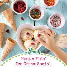 how to host a kids ice cream social