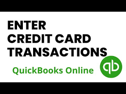 how to enter credit card transactions