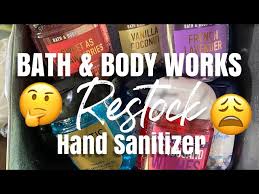 body works restock hand sanitizer