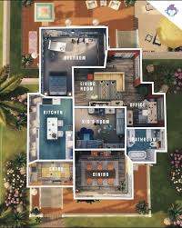Sims 4 Floor Plan Sims 4 House Plans