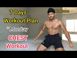 monday chest workout 7 days