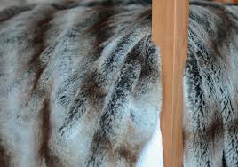 Luxury Faux Fur Bedspread Bedding