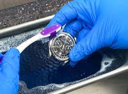 properly sanitize your wrist watch
