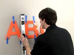 How To Hang Wall Letters Combo Stud