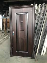 interior wooden steel room door for home