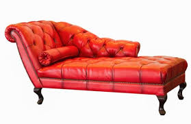 leather modern chaise lounge sofa set