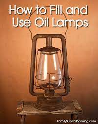 Oil Lamps For Warmth And Light How To
