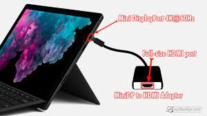 In addition to the surface connect port, the right side houses a usb 3.0 port and a mini displayport. Does Surface Pro 6 Have Hdmi Port Surfacetip