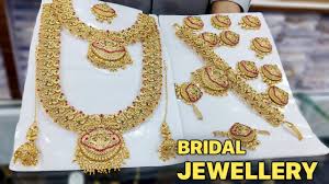 dulhan bridal jewellery set gold