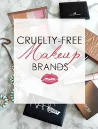 a list of free makeup brands