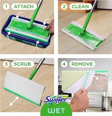 swiffer sweeper wet mopping pad refills