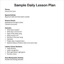 Sample Daily Lesson Plan 8 Documents In Pdf Word