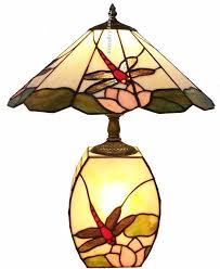 Tiffany Style Cer Lamp Stained