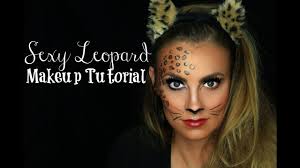 y leopard halloween makeup tutorial