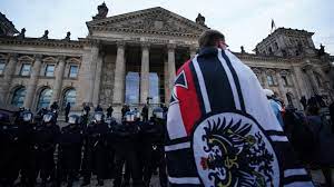 German politicians condemn far-right flags outside parliament – EURACTIV.com