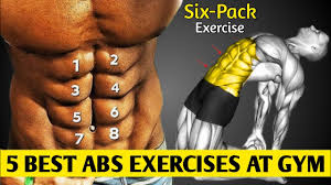 abs exercises at gym six pack workout
