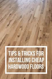 how to install hardwood flooring