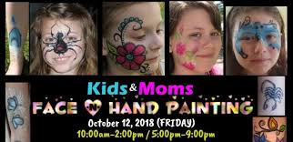 face painting day at kids moms
