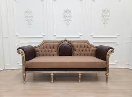 pochette baroque french sofa set croc