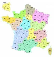 ) ne reconnait pas 5 départements : Carte De France Departements Carte Des Departements De France