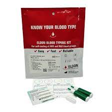eldoncard blood typing kit chinook