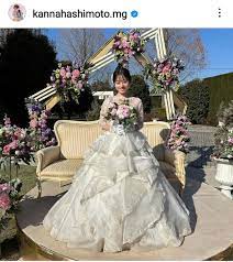 結婚したのかと」橋本環奈のウェディングドレス姿が「可愛いすぎてむり」「美しすぎる」と絶賛 : スポーツ報知