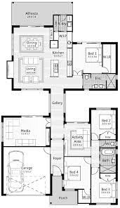 Family House Plans Architectural Floor